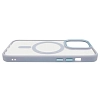 Чехол прозрачный с цветным бортиком MagSafe iPhone 14 Pro Голубой 100_100_535014