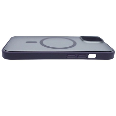 Чехол для iPhone 14 матовый с MagSafe Фиолетовый 400_400_534226