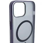 Чехол для iPhone 14 матовый с MagSafe Фиолетовый 250_100_534227
