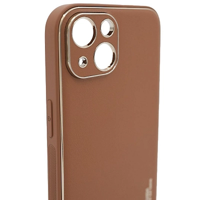 Чехол DD Yolo Series для iPhone 14 Plus Коричневый 400_400_533209