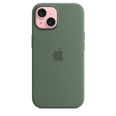 Чехол для iPhone 15 Silicone Case with MagSafe - Cypress 400_400_642112