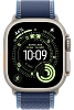 Часы Apple Watch Ultra 3 49mm Titanium Case Natural / Trail Loop Blue/Bright Blue S/M 100_100_551080