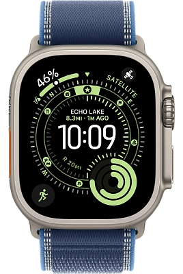 Часы Apple Watch Ultra 3 49mm Titanium Case Natural / Trail Loop Blue/Bright Blue S/M 400_400_551080