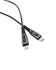 Кабель Usams USB-C/Lightning усиленный 1.2м (черный) 100_100_119476