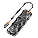 USB-концентратор WiWU Type-C Hub 8в1 CB008 250_100_118859