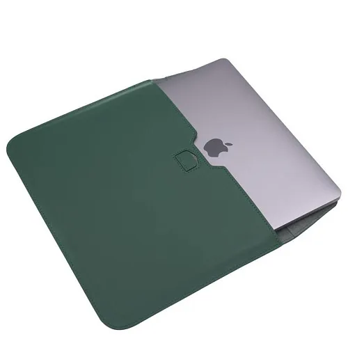 Кожаная сумка-чехол DDC Sleeve with Stand на MacBook 15/16.2 Зеленый 250_100_131501