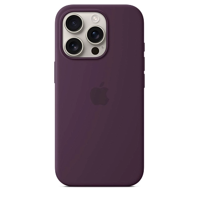 Чехол для iPhone 16 Pro Max Silicone Case with MagSafe - Plum 400_400_642184