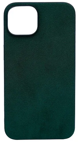 Чехол алькантара для iPhone 14 Plus Зеленый 250_100_533316