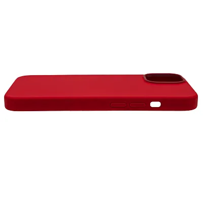 Силиконовый чехол для iPhone 14 с MagSafe Красный 400_400_122292