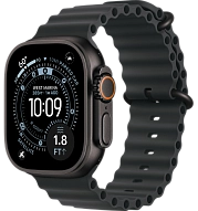 Часы Apple Watch Ultra 3 49mm Titanium Case Black / Ocean Band Black 500_191_519505