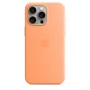 Чехол для iPhone 15 Pro Silicone Case with MagSafe - Orange Sorbet 100_100_124740