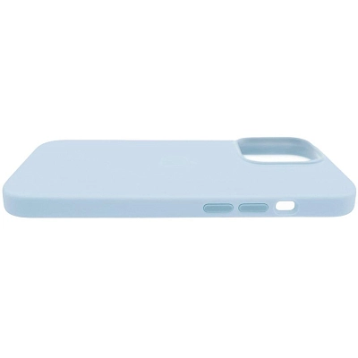 Силиконовый чехол для iPhone 14 Pro Max Голубой 400_400_532409