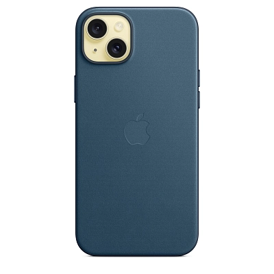 Чехол Apple iPhone 15 Plus FineWoven Case with MagSafe - Pacific Blue 400_400_532752