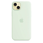 Чехол Apple iPhone 15 Plus Silicone Case with MagSafe -  Soft Mint 250_100_641532