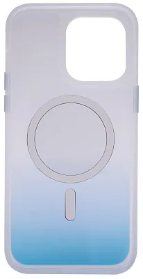 Чехол для iPhone 13 Pro Max с MagSafe матовый градиент Синий 400_400_533465