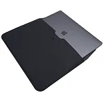 Кожаная сумка-чехол DDC Sleeve with Stand на MacBook 13/14.2 Черный 250_100_131099