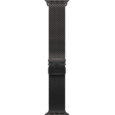 Часы Apple Watch Ultra 2 49mm Black Titanium Case GPS+Cellular Titanium Milanese Loop Black M 400_400_640667
