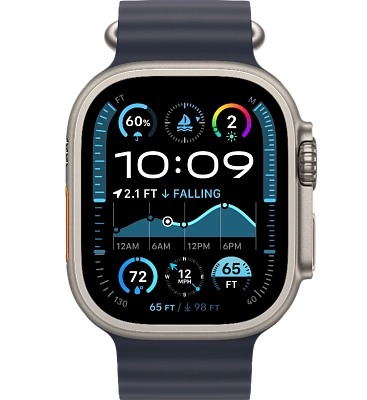 Часы Apple Watch Ultra 2 49mm Titanium Case GPS+Cellular Ocean Band Navy 400_400_640782