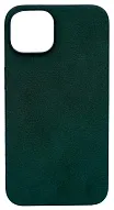 Чехол алькантара для iPhone 14 Зеленый 500_191_533361