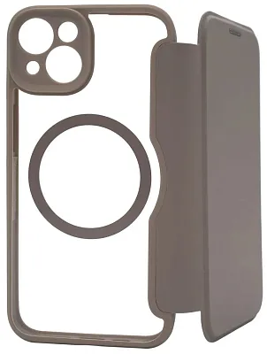 Чехол-книжка DD Skin X Pro с MagSafe для iPhone 14 Бежевый 400_400_535173