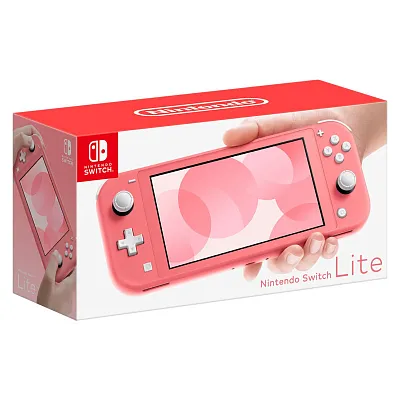 Игровая приставка Nintendo Switch Lite Coral 400_400_119375