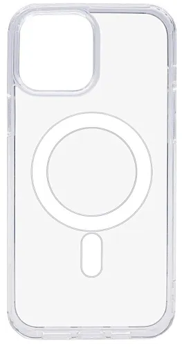 Силиконовый чехол для iPhone 15 Pro Max с MagSafe Прозрачный 250_100_532679