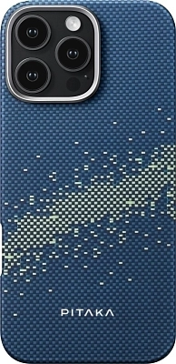 Чехол для iPhone 16 Pro Max Pitaka StarPeak Tactile Woven Case - Milky Way Galaxy 400_400_585604