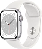 Часы Apple Watch Series 8 45mm Aluminum Case GPS Sport Band White M/L 100_100_640156