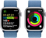 Часы Apple Watch Series 9 41mm Aluminium Case Sport Loop Blue 250_100_640215