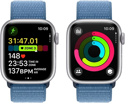 Часы Apple Watch Series 9 41mm Aluminium Case Sport Loop Blue 400_400_640215