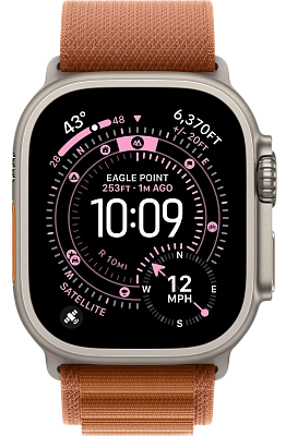 Часы Apple Watch Ultra 3 49mm Titanium Case Natural / Alpine Loop Terra Cotta L 400_400_519221