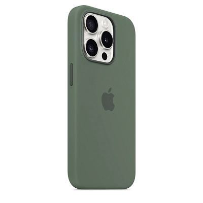 Чехол для iPhone 15 Pro Max Silicone Case with MagSafe - Cypress 400_400_534305