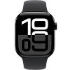 Часы Apple Watch Series 10 46mm Jet Black Aluminium Case GPS Sport Band Black S/M 100_100_372589