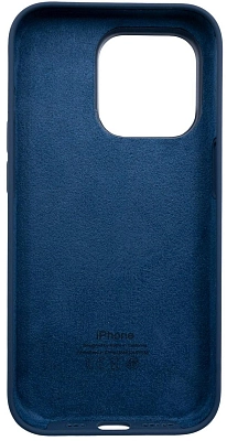 Силиконовый чехол для iPhone 14 Pro Max Синий 400_400_532488