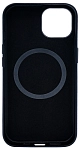 Чехол для iPhone 14 Plus кожаный с MagSafe Черный 250_100_533727