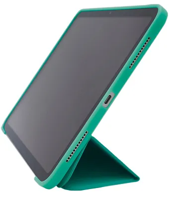Чехол-книжка для iPad Air 4/5 10.9 3 загиба без рамки Бирюзовый 400_400_125507