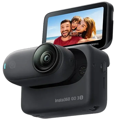 Экшн-камера Insta360 GO 3S 128GB Black 400_400_845377