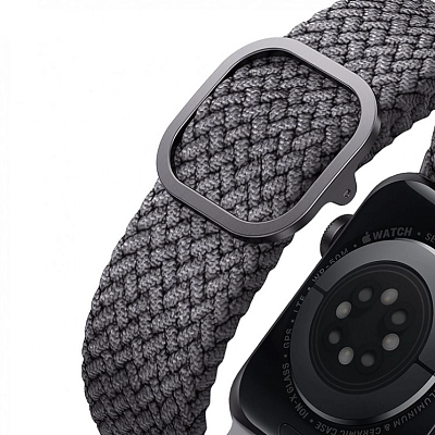 Ремешок Uniq Aspen для Apple Watch 45/44/42 мм - Grey 400_400_644375