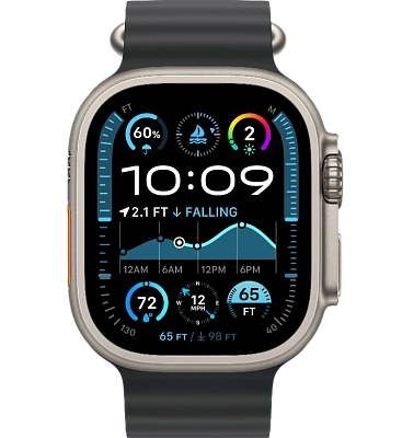 Часы Apple Watch Ultra 2 49mm Titanium Case GPS+Cellular Ocean Band Black 400_400_640770