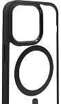 Чехол прозрачный с цветным бортиком MagSafe iPhone 14 Pro Черный 250_100_642430