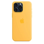 Чехол для iPhone 15 Pro Max Silicone Case with MagSafe - Sunshine 250_100_534327