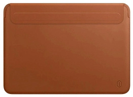 Кожаный чехол для MacBook Air 15.3 WIWU Skin Pro 2 Brown 500_191_655692