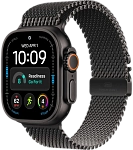 Часы Apple Watch Ultra 4 49mm Titanium Case Black / Milanese Loop Black S 250_100_854968