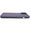 Плетеный Силиконовый чехол для iPhone 14 Plus Фиолетовый 100_100_137632