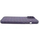 Плетеный Силиконовый чехол для iPhone 14 Plus Фиолетовый 250_100_532279