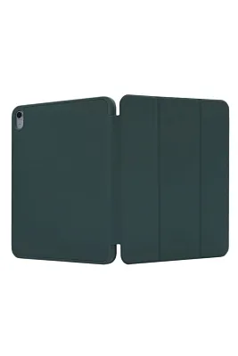 Чехол-книжка для iPad 10 3 загиба силиконовый с рамкой Темно-зеленый 400_400_125431