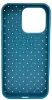 Плетеный Силиконовый чехол для iPhone 14 Pro Синий 100_100_137651