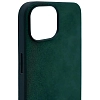 Чехол алькантара для iPhone 14 Зеленый 100_100_533360