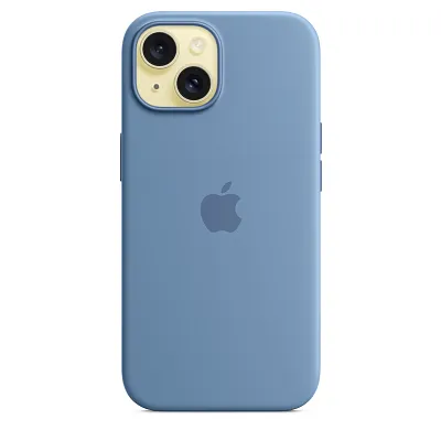 Чехол для iPhone 15 Plus Silicone Case with MagSafe - Winter Blue 400_400_124655