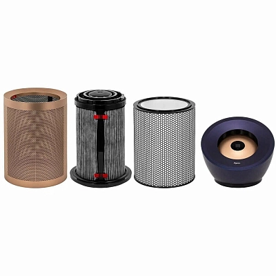 Очиститель воздуха Dyson BP04 Prussian Blue/Gold 400_400_725365